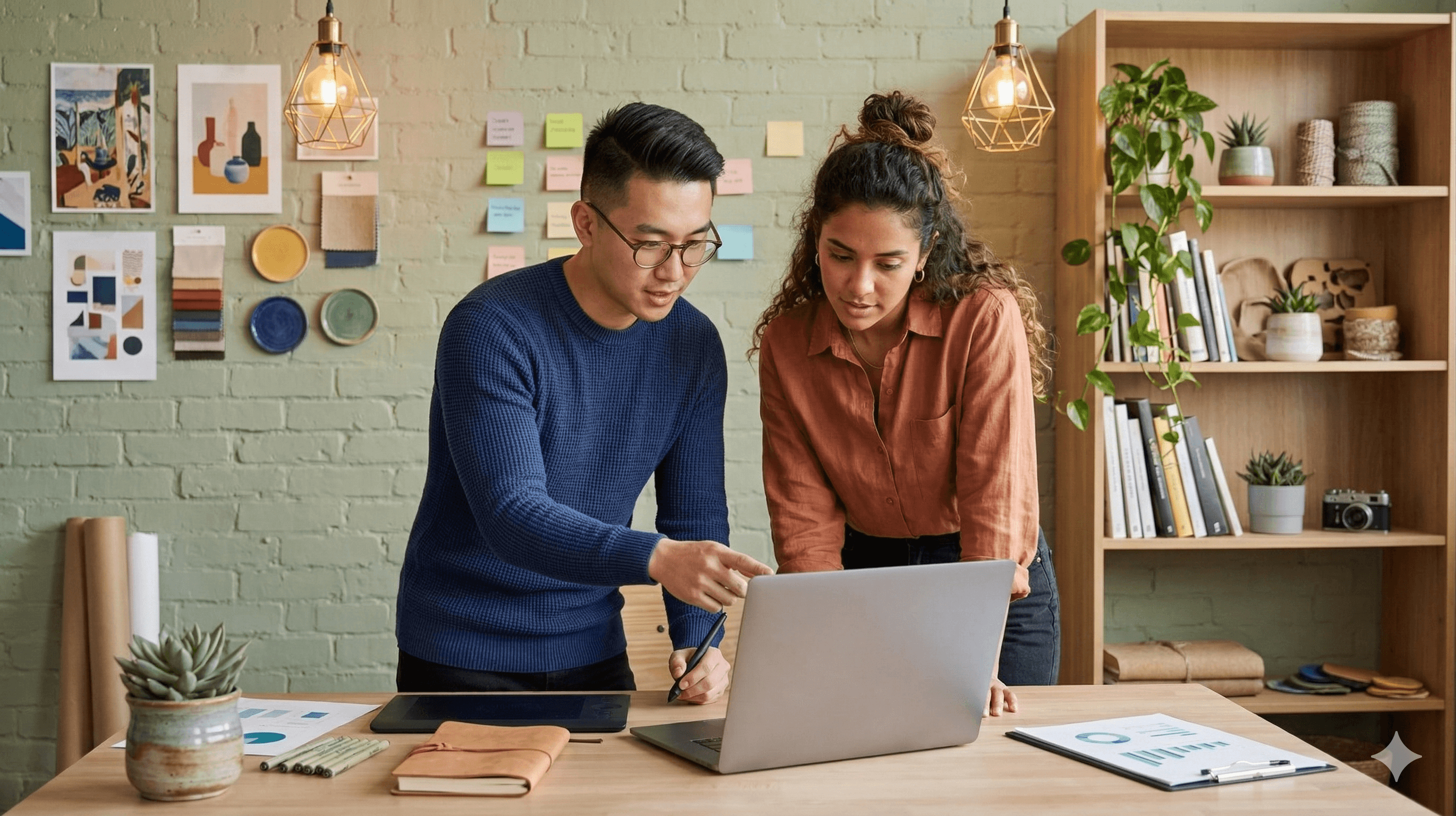 Canadian business team collaborating on remote work