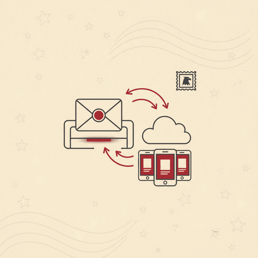 How Does a Virtual Mailbox Work? One Letter, Step by Step