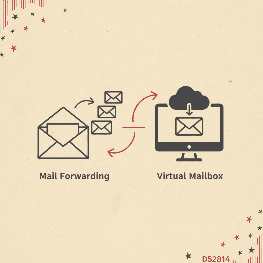 Mail Forwarding vs a Virtual Mailbox: Which One Do You Actually Need?