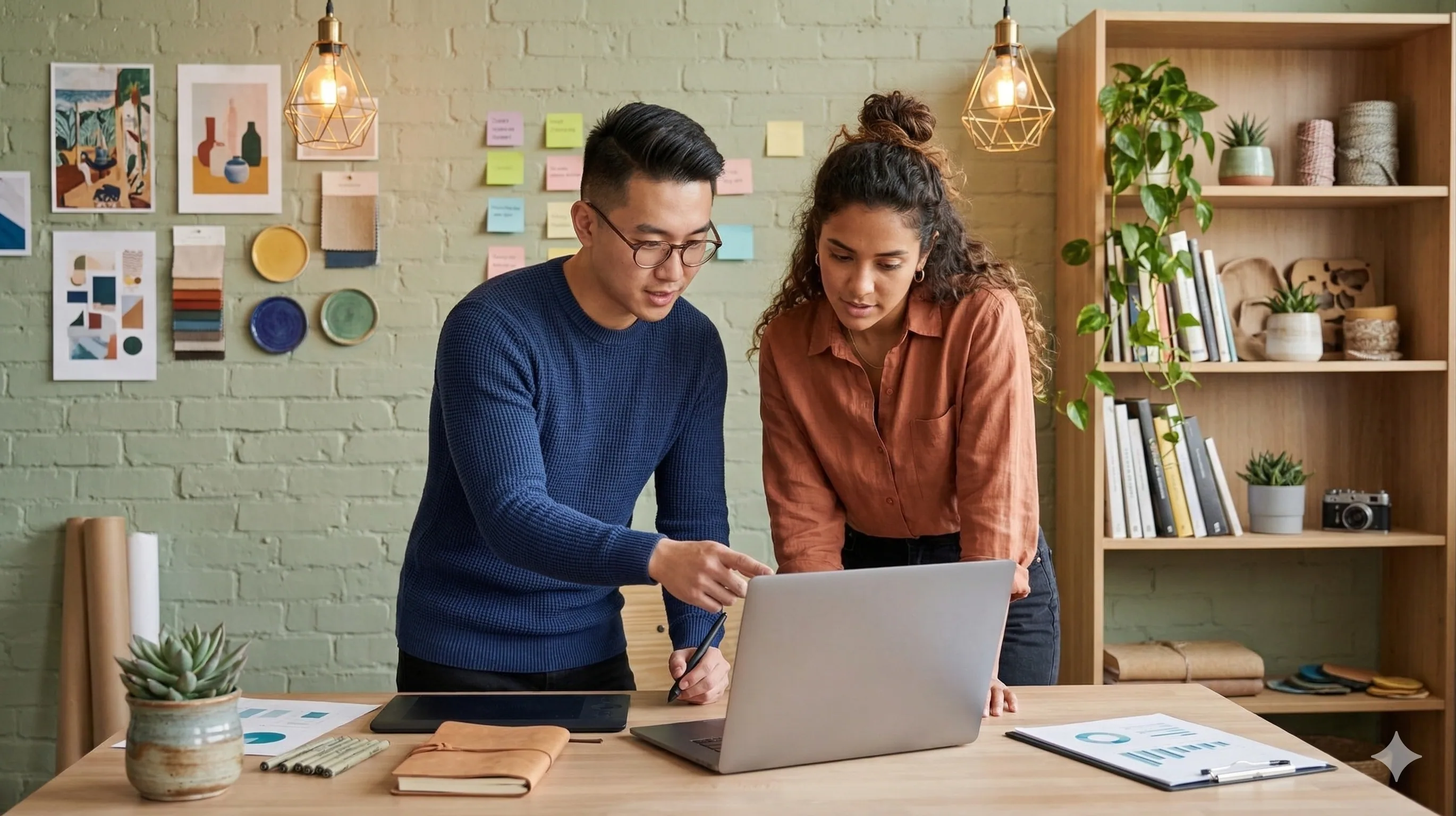 Canadian business team collaborating on remote work